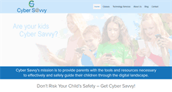 Desktop Screenshot of cybersavvy.com